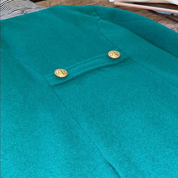 Petit Bateu coat is emerald green new without tags - Picture 5 of 7